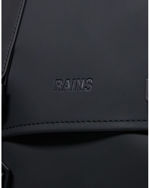 Rains Black – msn – wasserfester, kleiner unisex-rucksack