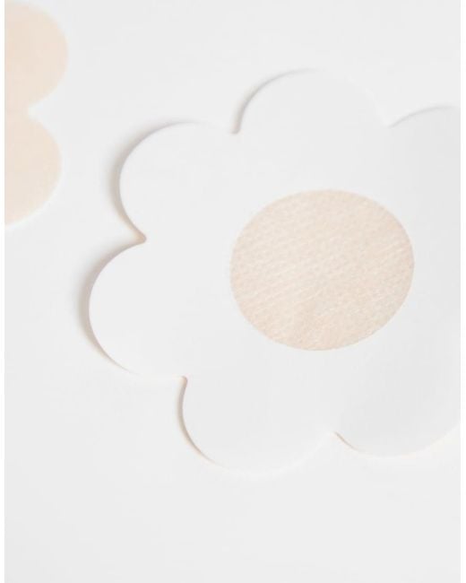 ASOS Natural 3-pack Fabric Nipple Covers