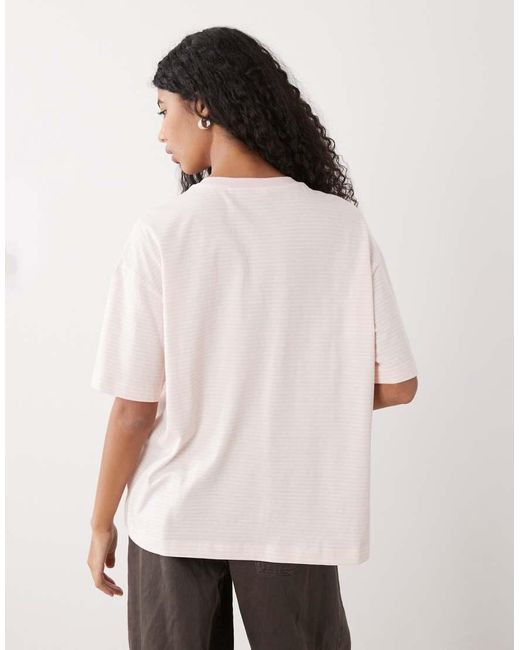 Monki Natural Oversized T-shirt