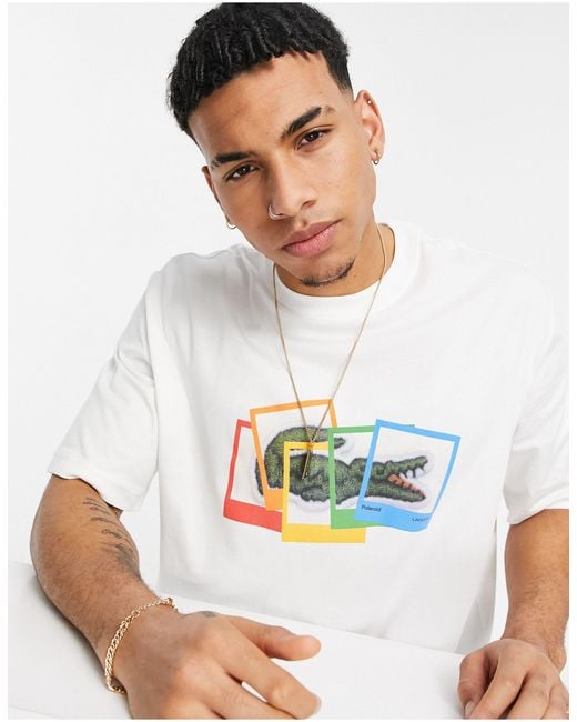 lacoste x polaroid
