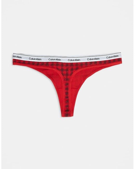 Calvin Klein White Icon Logo 3 Pack Thongs