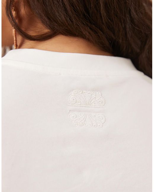 Never Fully Dressed Natural Honey Baby Tee