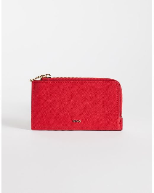 Mango Red Long Card Holder