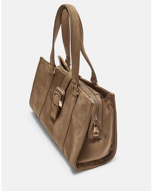Borsa Shopping di Stradivarius in Brown