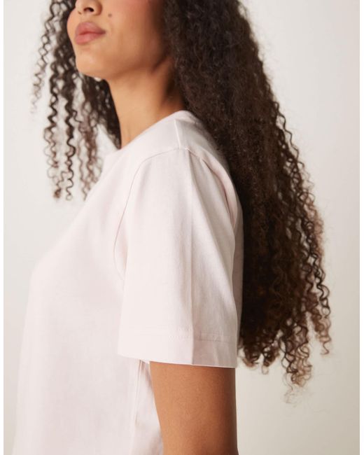 Gina Tricot White Short Sleeve T-shirt