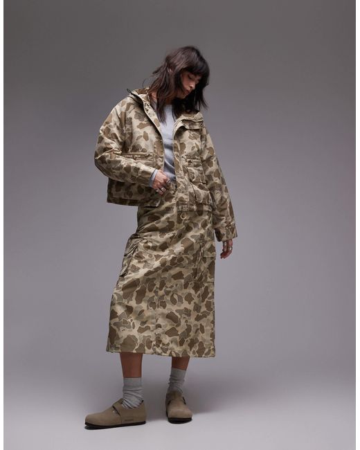 Irwin - veste à imprimé camouflage Carhartt en coloris Multicolor