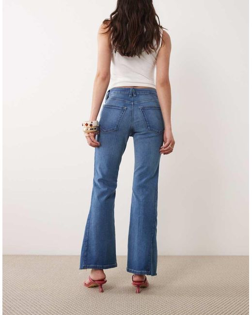 Good American Petite Blue Good Waist Soft Tech Bootcut Jean