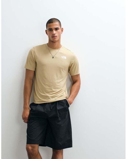 The North Face White M 24/7 S/S Tee Reg for men