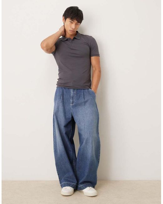 ASOS Basic in het Blue voor heren