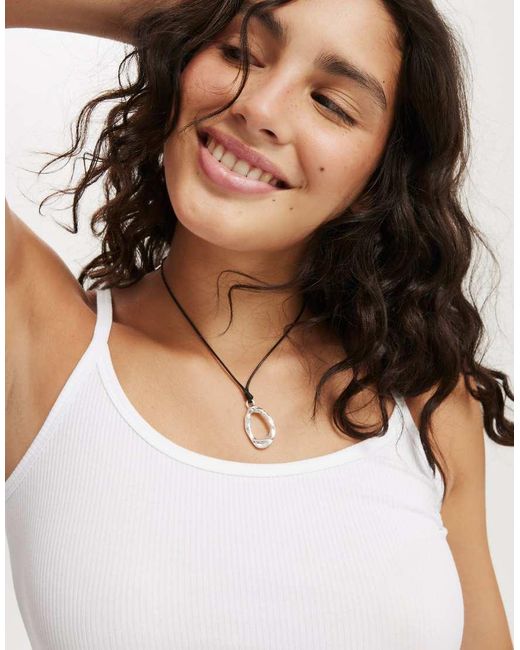 Cotton On Blue Goldie Rib Scoop Cami