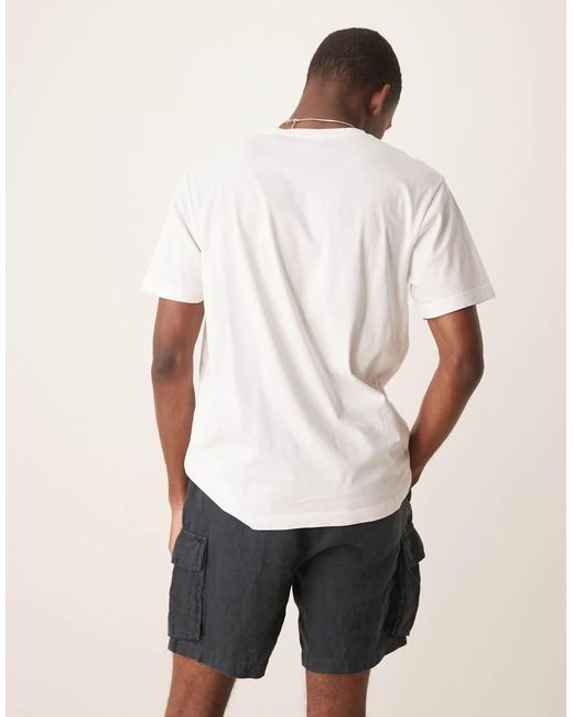 Pantaloncini Cargo di Gant in White da Uomo