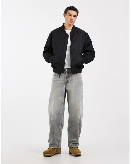 Levi's Blue Ma-1 Bomber Jacket for men