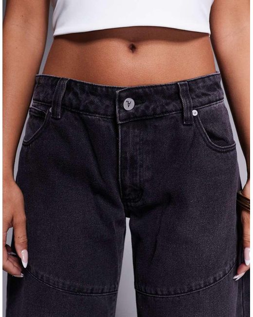 Abrand Jeans Blue 99 Low Barrel Jeans
