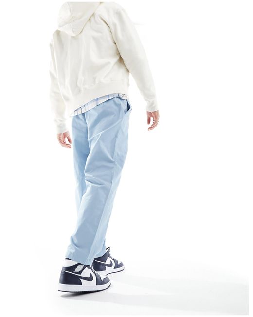 Nike Blue Flight Essentials Woven Trousers for men