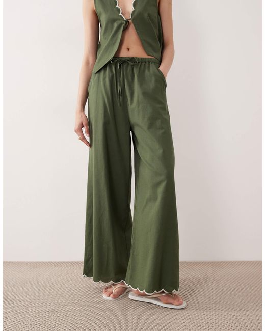 Pantalon esmé studios en coloris Green