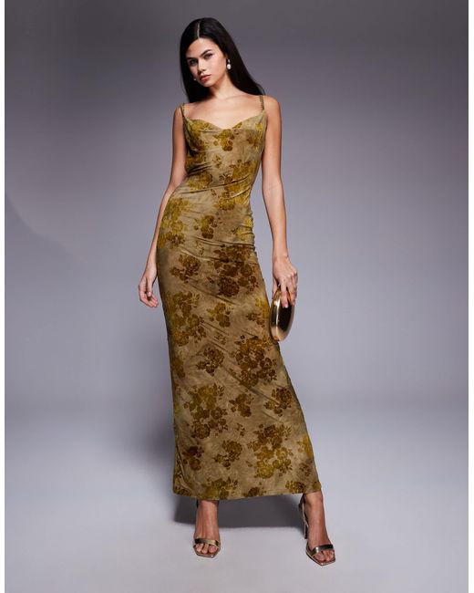 slim fit dress slacks AZELMA MAXI DRESS main image 1