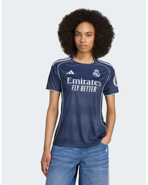 Real Madrid 25/26 di Adidas Originals in Blue