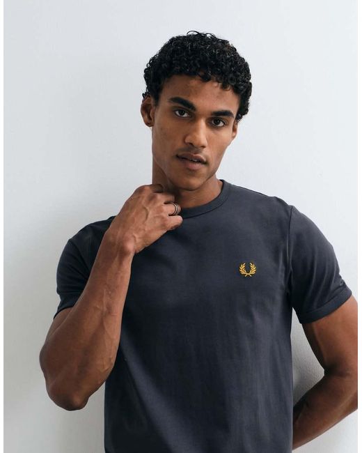 Fred Perry Blue Ringer T-shirt for men