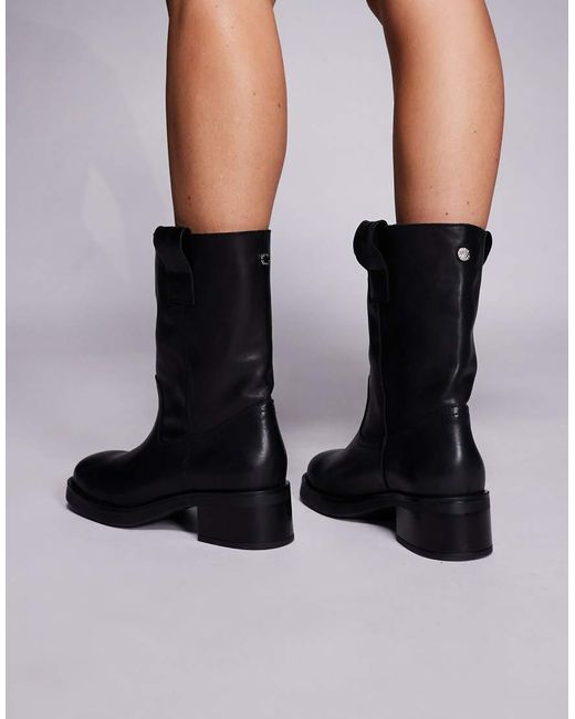 Steve Madden Black Benedict Boots