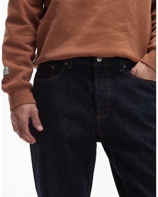 Only & Sons Blue Edge Straight Fit Jeans for men