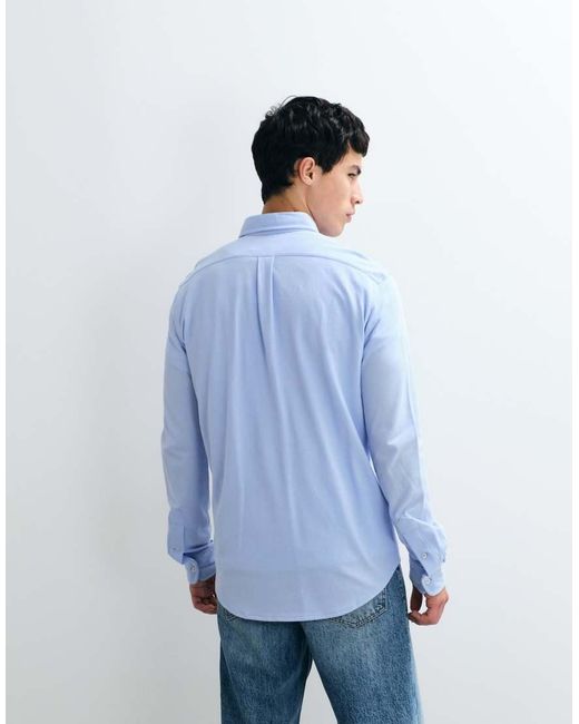 Polo Ralph Lauren Blue Longsleeve Button Up Shirt for men
