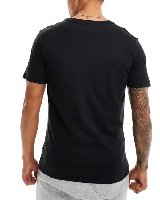 Tommy Hilfiger – signature essential – 3er-pack t-shirts in Black für Herren