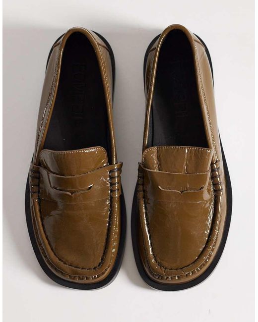 Pompeii UK White Pompeii Vega Form Loafers