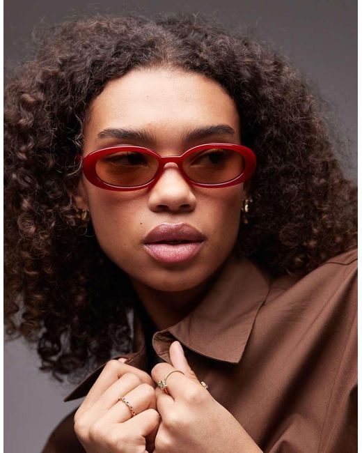 Outta Love di Le Specs in Brown