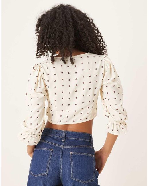 Glamorous White Button Up Blouse