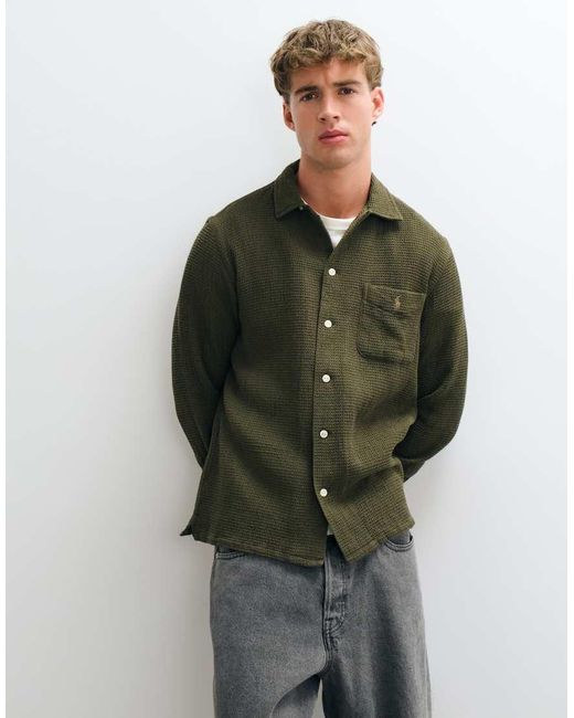 Polo Ralph Lauren Green Sport Woven Shirt for men