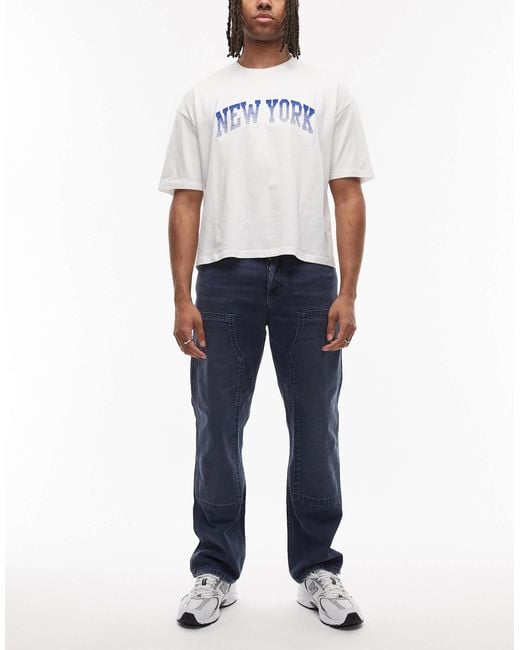 Tommy Hilfiger Blue Otis Regular Carpenter Jeans for men