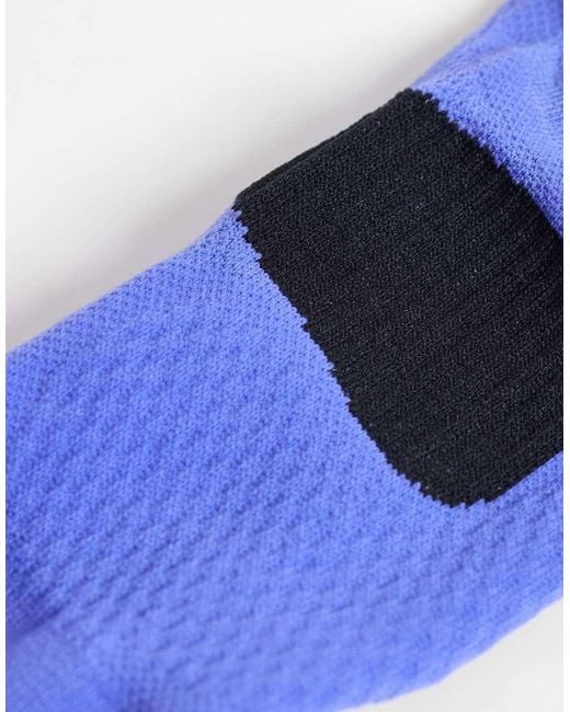 Nike Blue Running 1 Pack Swoosh Crew Socks for men