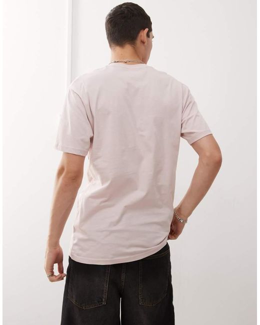 Vans Left Chest in het Pink