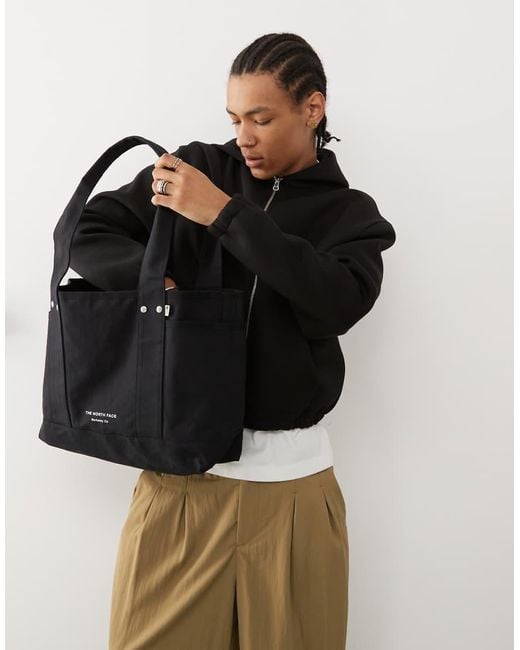 The North Face Black Circle Logo Tote Bag