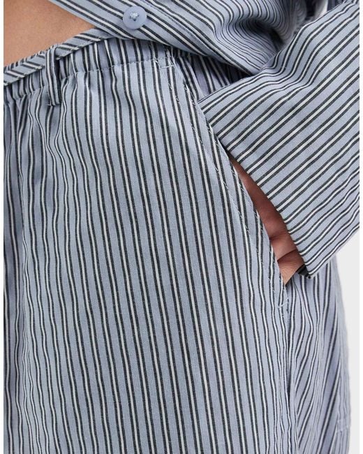 ASOS Blue Pull On Trousers