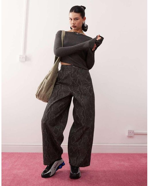 Collusion Pink Xl Balloon Jean