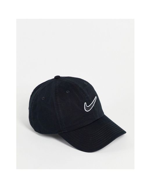 Nike Heritage 86 Cap in Black for Men | Lyst