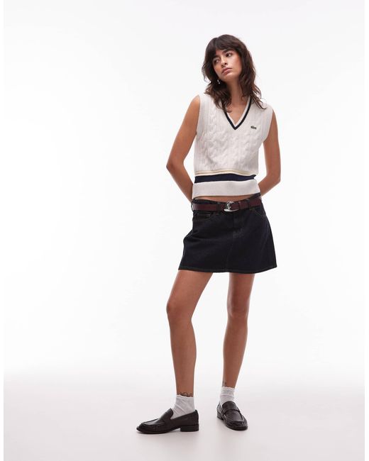 Lacoste White – pullunder