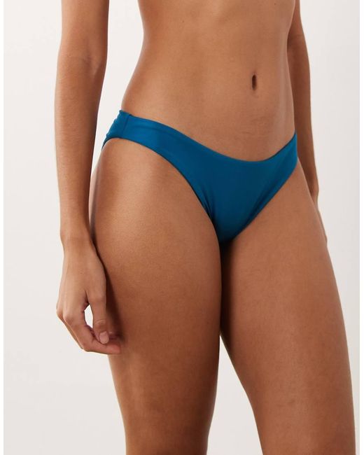Nike Blue Nike Essential Sling Bikini Bottoms