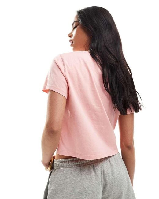 Levi's Pink Cropped Jordie Tee