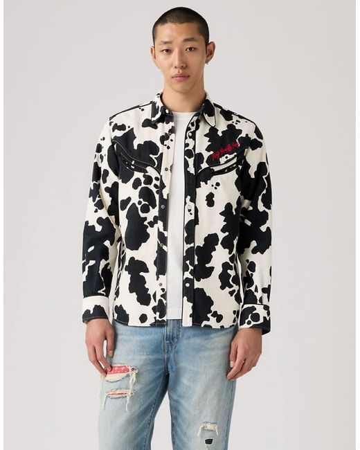 Levi's White Toy Story Western Shirt for men