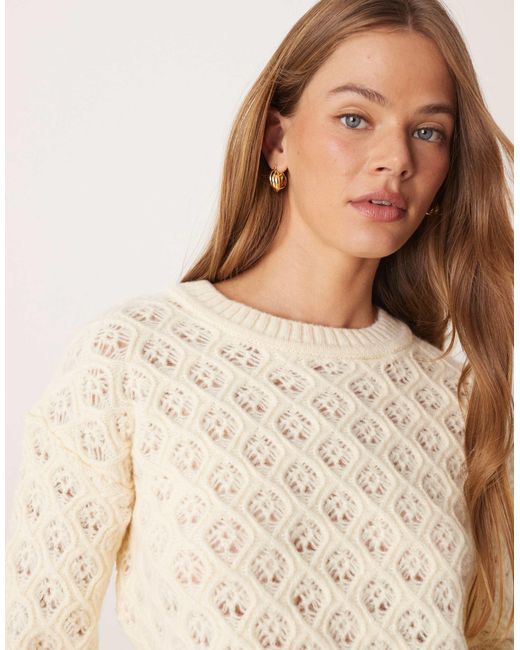 ASOS Natural – strickpullover