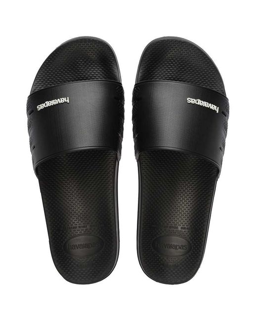 Havaianas Black Sliders for men