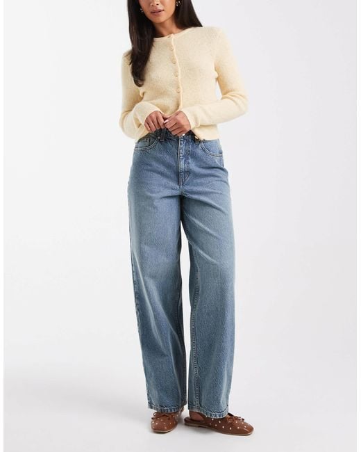Miss Selfridge Blue – weite jeans