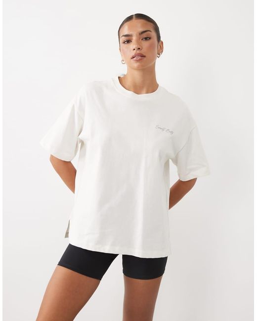 Sweaty Betty White Made To Move Graphic T-Shirt