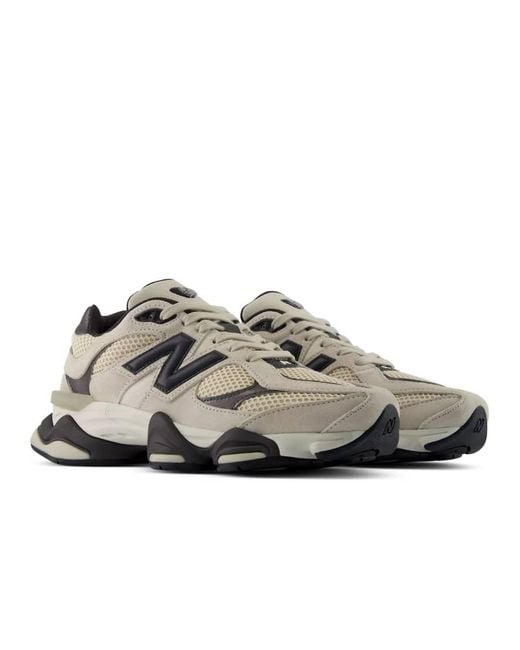 New Balance Gray 9060 Trainers