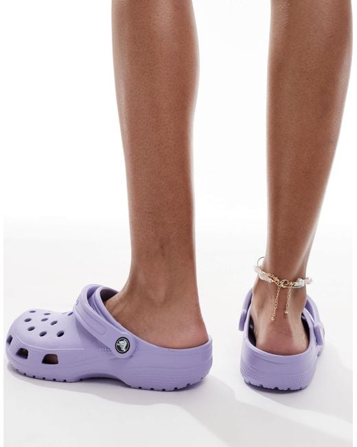 CROCSTM Purple Classic Clogs