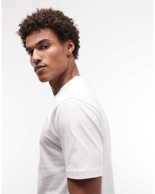 Parlez White Short Sleeve Ormond Logo T-Shirt for men