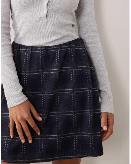 Jdy Blue Mini Skirt