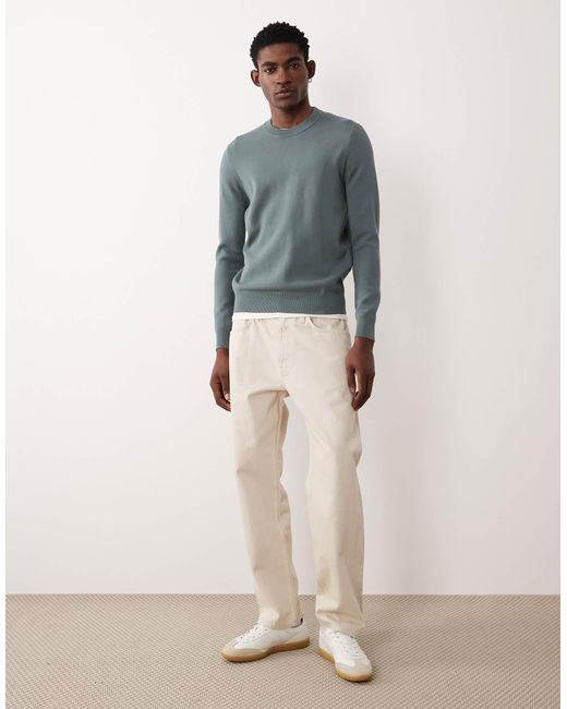 Pull Mango pour homme en coloris Blue